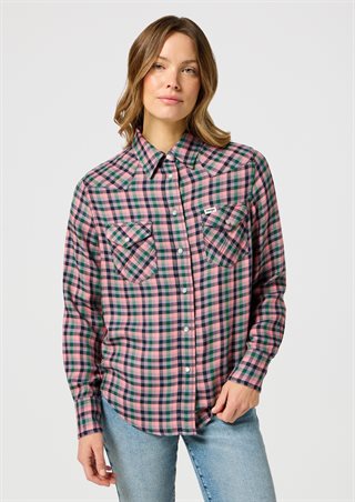 Wrangler - Western Shirt - Peach